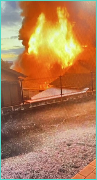 福岡火事画像